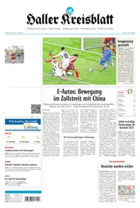 Haller Kreisblatt - 24 Juni 2024