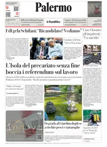 la Repubblica Palermo - 10 Giugno 2025