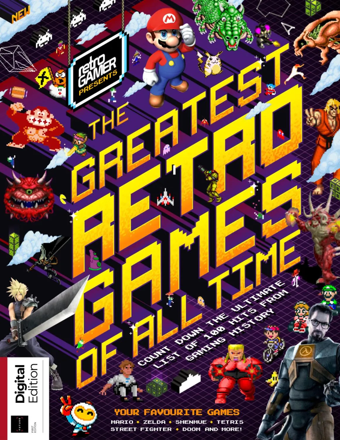 Retro Gamer Presents - The Greatest Retro Games of All Time - 1st Edition - July 2025