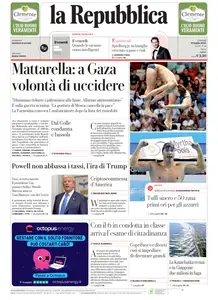 la Repubblica - 31 Luglio 2025