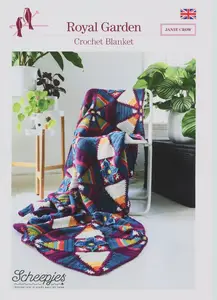 Royal Garden Crochet Blanket