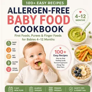 Allergen-Free Baby Food Cookbook