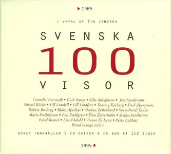 VA - 100 Svenska Visor 1965-1995 I Urval Av Sid Jansson (1996)