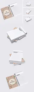 Notepad Mockup 2HUC7XJ