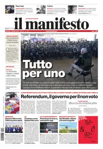 il Manifesto - 6 Maggio 2025