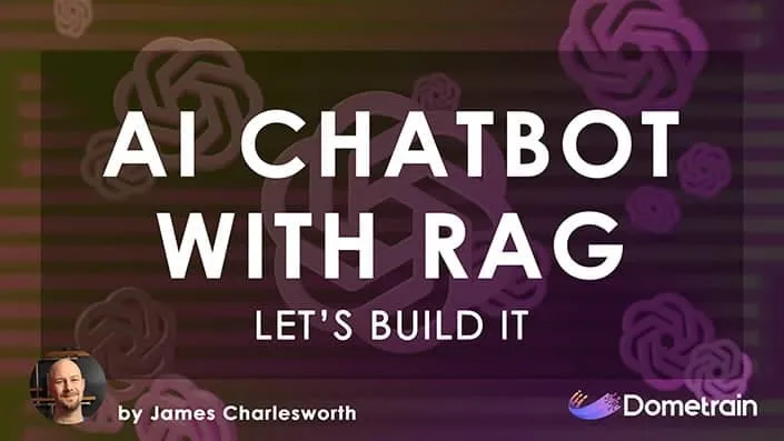 Let's Build It: AI Chatbot with RAG in .NET Using Your Data