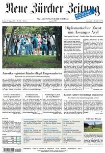 Neue Zürcher Zeitung vom 17. August 2012