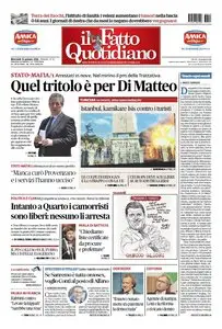 Il Fatto Quotidiano - 13 Gennaio 2016