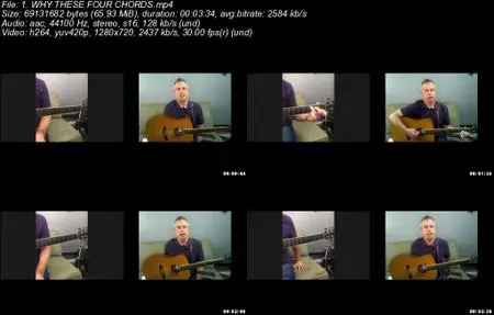 Learn 4 Chords: beginner guitar lessons, start playing songs