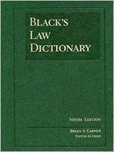 Black's Law Dictionary, Standard Ninth Edition (Repost)