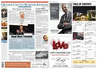 Orange County Business Journal – February 01, 2016