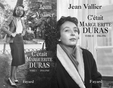 Jean Vallier, "C'était Marguerite Duras", 2 tomes