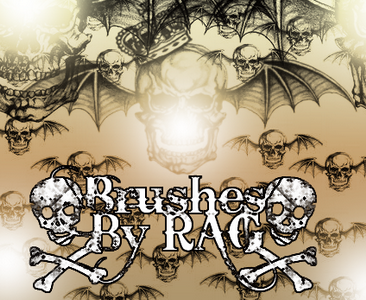 Deathbat Photoshop Brushes