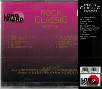 Rescue - Rescue (1990) {1995, Gold Disc, Numbered Limited Edition, Remastered, Rock Classic Series}