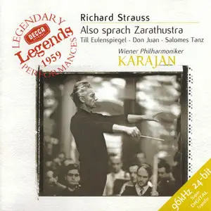 Richard Strauss: Also sprach Zarathustra; Don Juan; Till Eulenspiegel  - Wiener PhO; Herbert von Karajan