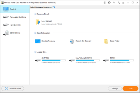 MiniTool Power Data Recovery Business Technician 9.0 (x64) Multilingual Portable