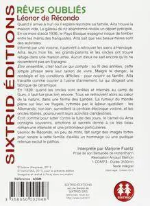 Léonor de Récondo, "Rêves oubliés"