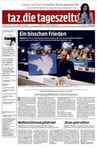 Tageszeitung TAZ vom 12 Mai 2014