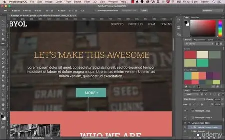 Udemy – How To Make Money Building Website Designs Using Photoshop (2015)