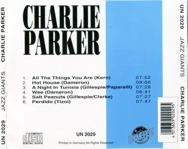 Charlie Parker - Jazz Giants (1994)