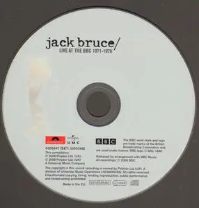 Jack Bruce - Spirit: Live At The BBC 1971-78 (2008) [3CD Box Set] Repost