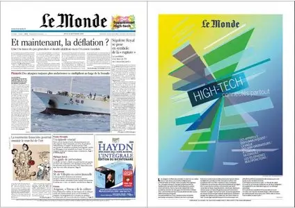 Le Monde + Supplément High-tech 20 Novembre 2008