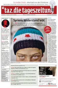 Tageszeitung TAZ vom 31 August 2012