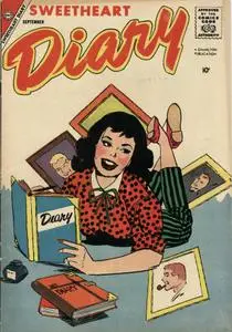 Sweetheart Diary 43 Charlton Sep-1958 36p c2c fett