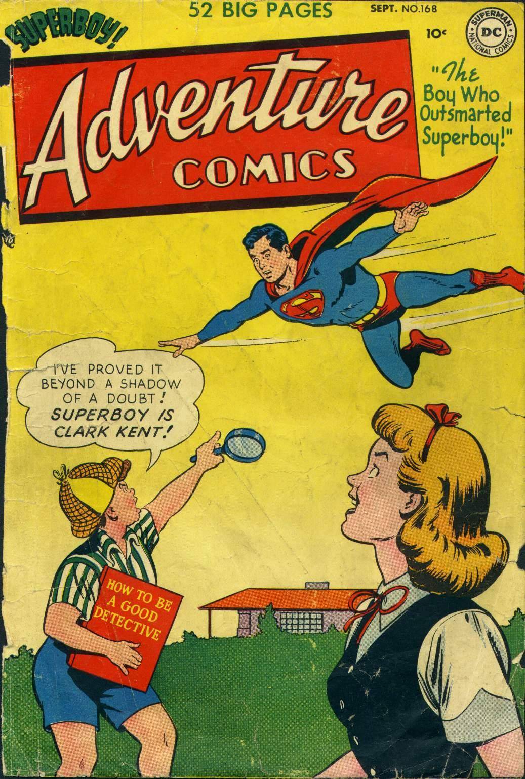 Adventure Comics 1951-09 168 missing CF