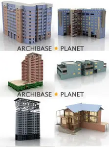 3D Buildings and Houses ArchibasePLanet