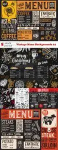 Vectors - Vintage Menu Backgrounds 22