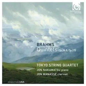 Tokyo String Quartet, Jon Nakamatsu & Jon Manasse - Brahms: Quintets Op.34 & Op.115 (2012)