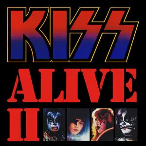 KISS - ALIVE II - (1977) - (Casablanca NBLP-7076) - Vinyl - {First US Double LP Pressing} 24-Bit/96kHz + 16-Bit/44kHz