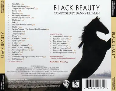 Danny Elfman - Black Beauty: Music From The Motion Picture (1994) Expanded Remastered Limited Editon 2013