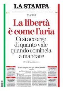 La Stampa Cuneo - 25 Aprile 2024