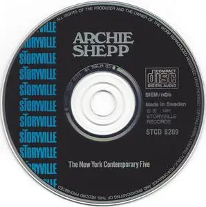 Archie Shepp/The New York Contemporary Five - s/t (1972) {1991 Storyville}