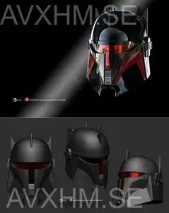 Moff Gideon Mandalorian helmet