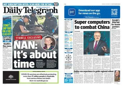 The Daily Telegraph (Sydney) – November 17, 2021