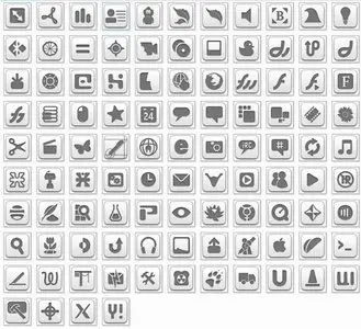 Icons Megapack release 001 - Albook and Sticker icon sets