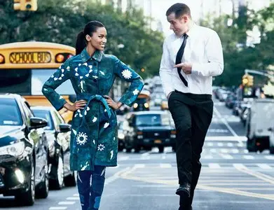 Anais Mali and Richie Maguire by Alexi Lubomirski for Allure Magazine November 2015