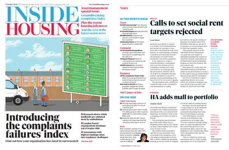 Inside Housing – October 09, 2020