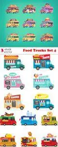 Vectors - Food Trucks Set 4