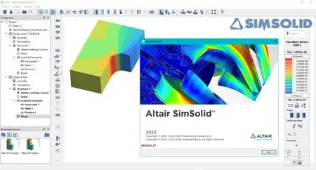 Altair SimSolid 2022.0.1