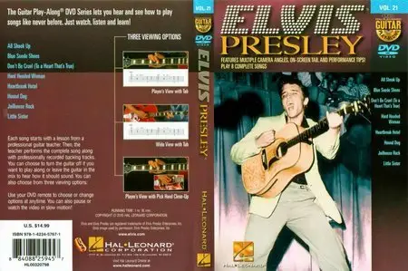 Guitar Play-Along: Volume 21 - Elvis Presley [repost]