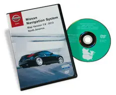 Nissan Navigation System 2014 DVD 7.9 North America