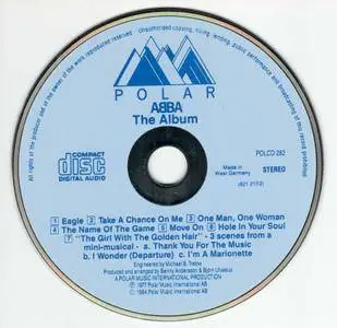 ABBA - Seven Albums on Blue Polar Discs (1976-1982) {1983-1984, W-Germany 1st press}