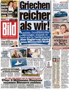 Bild Zeitung vom 05 Februar 2014