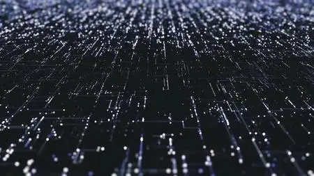 Abstract Digital Data Hi-Tech Background 1418520
