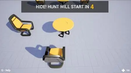 Unreal Engine – Prop Hunt (Hide and Seek) Multiplayer Template 4.26