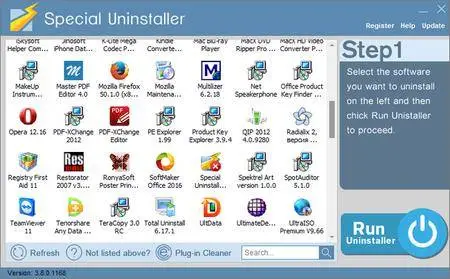 Special Uninstaller 3.8.0.1168 + Portable